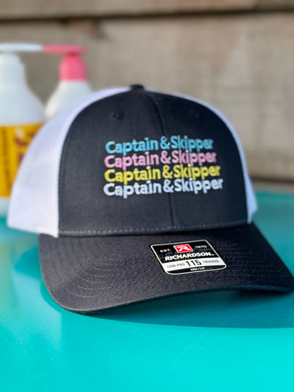 Captain & Skipper low profile trucker hat