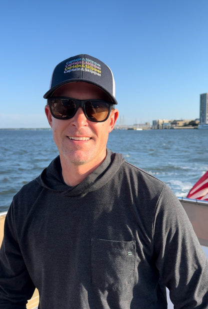 Captain & Skipper low profile trucker hat